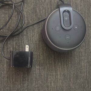 Echo Dot - 3rd generation - Black Smart Speaker with Charger